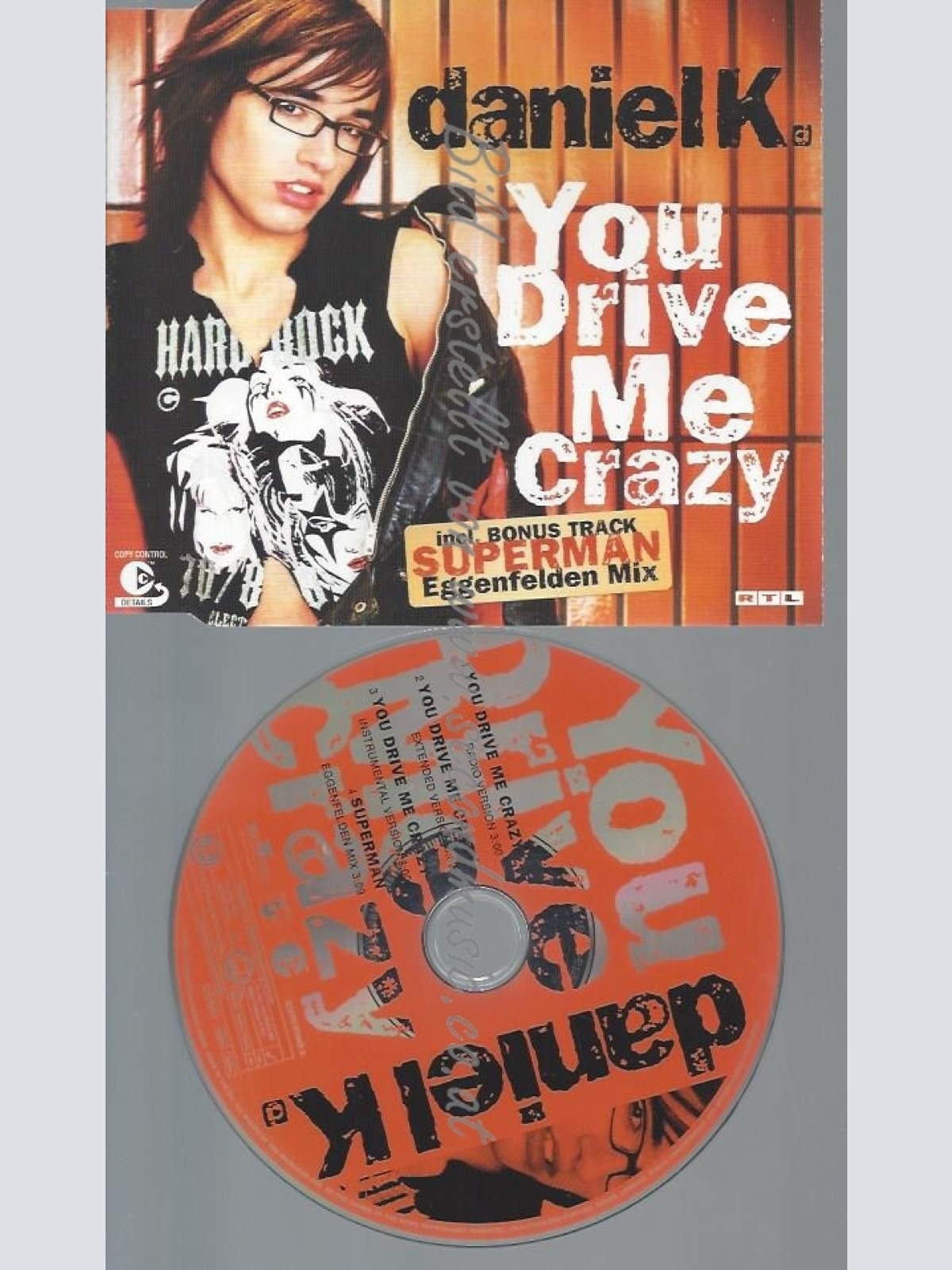 CD--KÜBLBÖCK,DANIEL--YOU DRIVE ME CRAZY | SINGLE