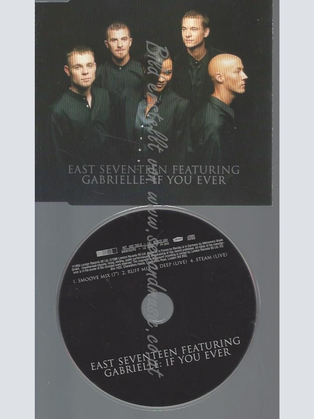 CD--EAST 17--IF YOU EVER | SINGLE