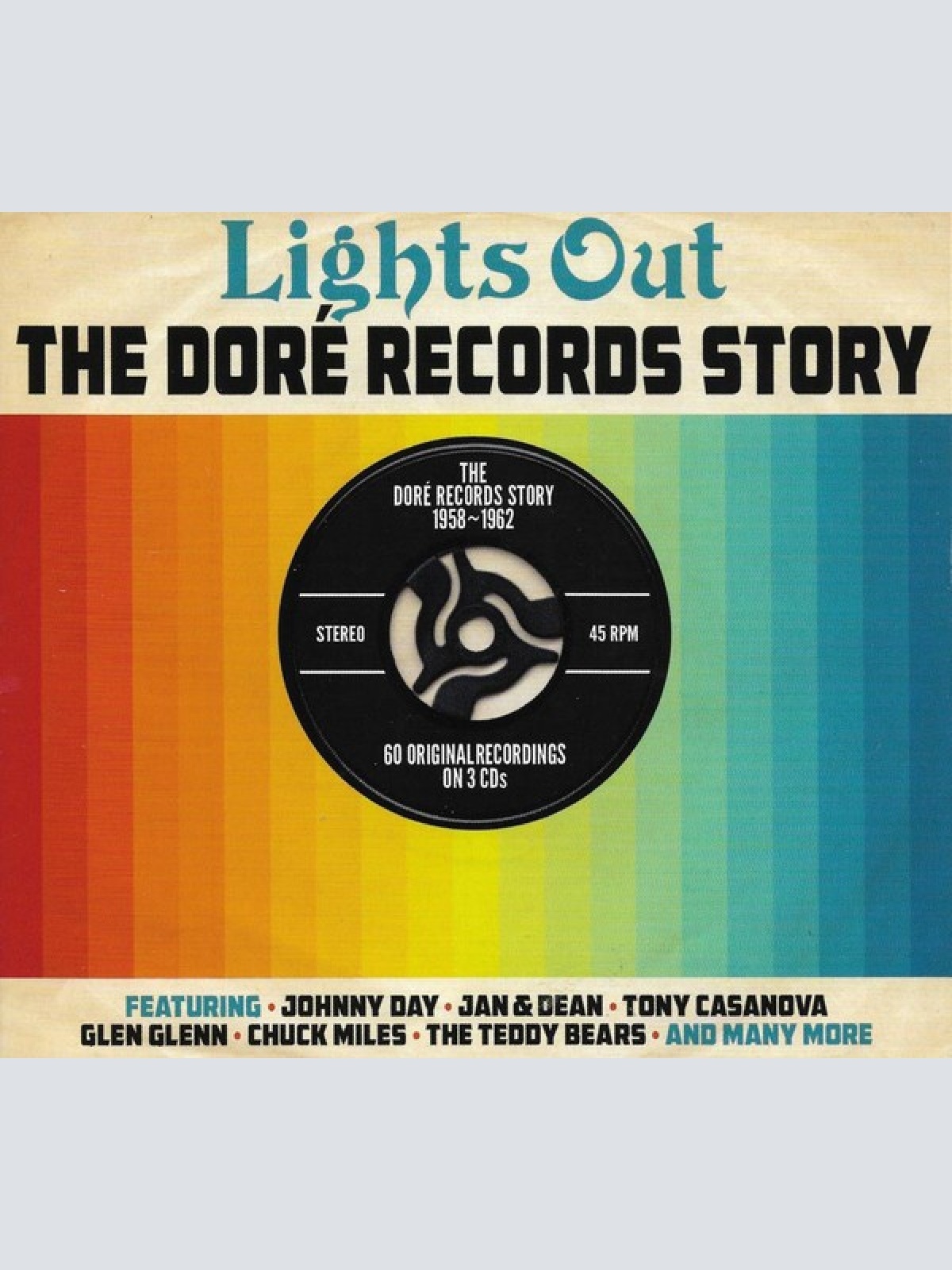 3xCD, Comp Various - Lights Out - The Doré Records Story