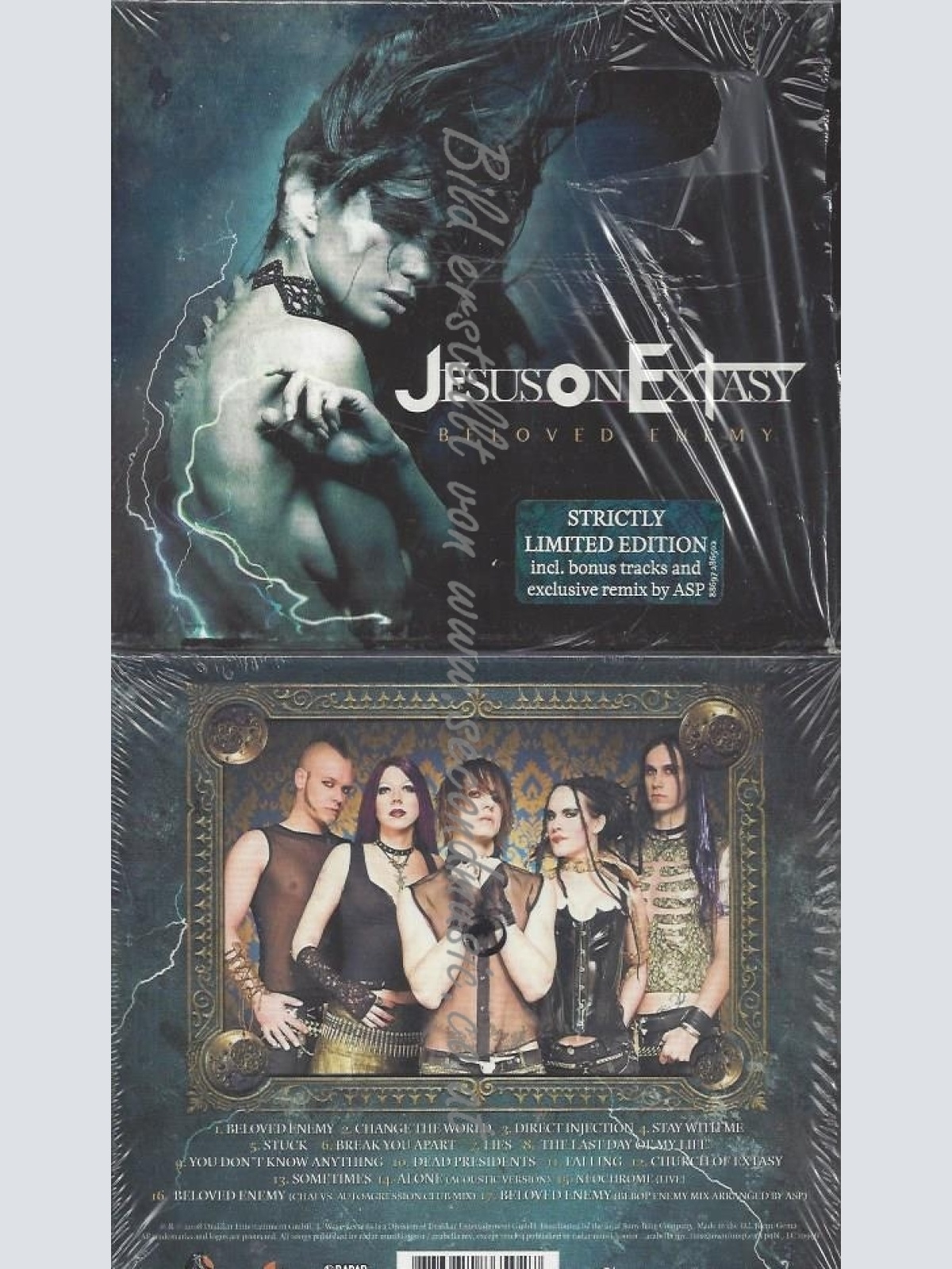CD--JESUS ON EXTASY--BELOVED ENEMY -LTD.DIGIPAK+BONUS TRACKS- | LIMITED EDITION