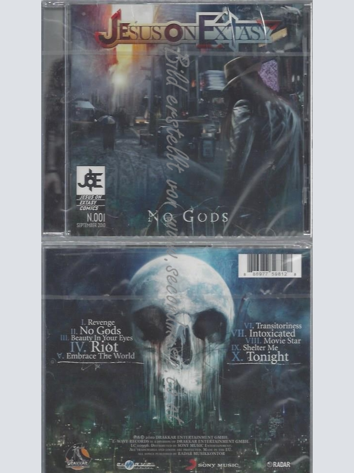 CD--JESUS ON EXTASY--NO GODS