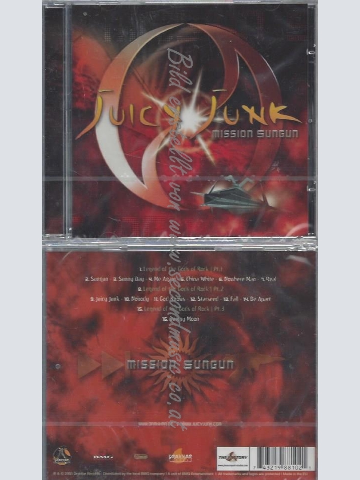 CD--JUICY JUNK--MISSION SUNGUN