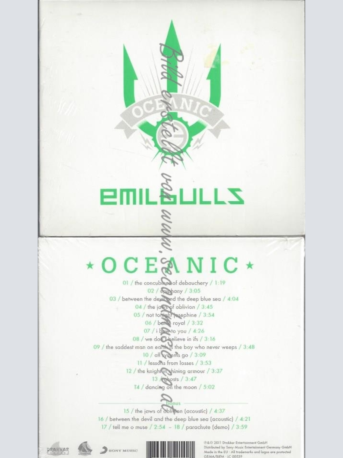 CD--EMIL BULLS--OCEANIC -LIMITED EDITION INKL. BONUSTRACKS- | LIMITED EDITION