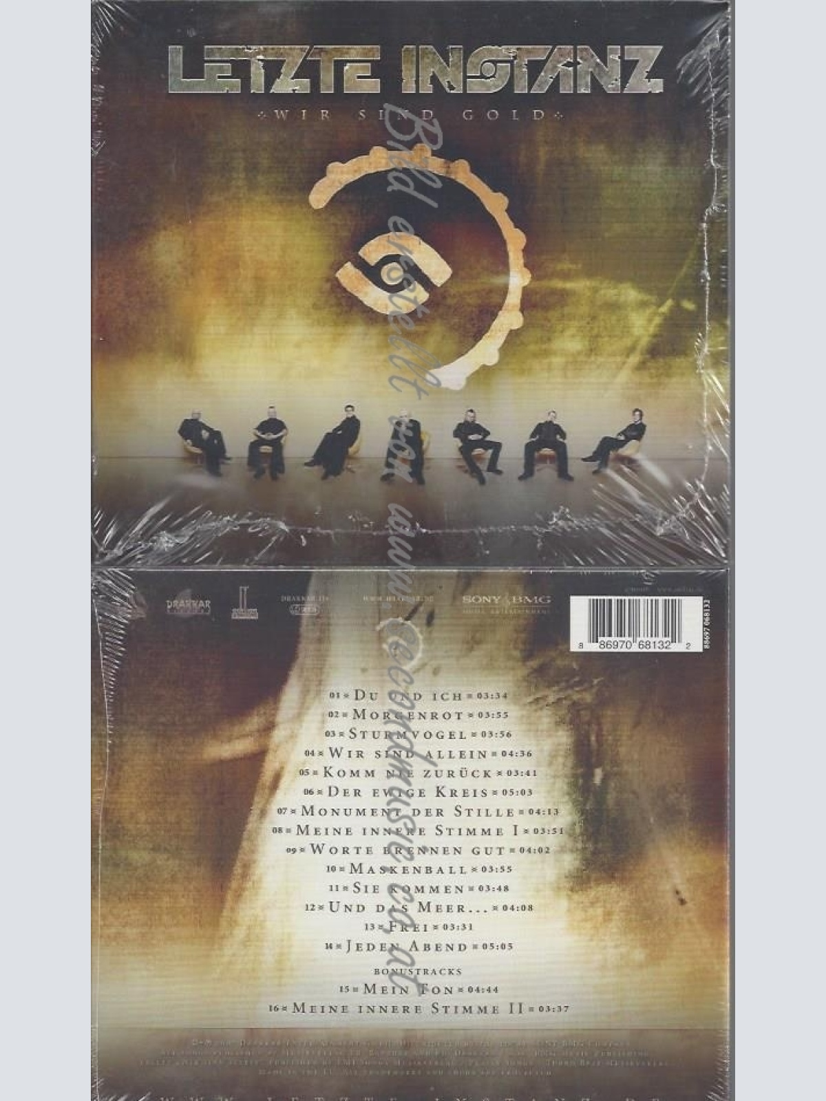 CD--LETZTE INSTANZ--WIR SIND GOLD -LTD.DIGIPAK- | LIMITED EDITION