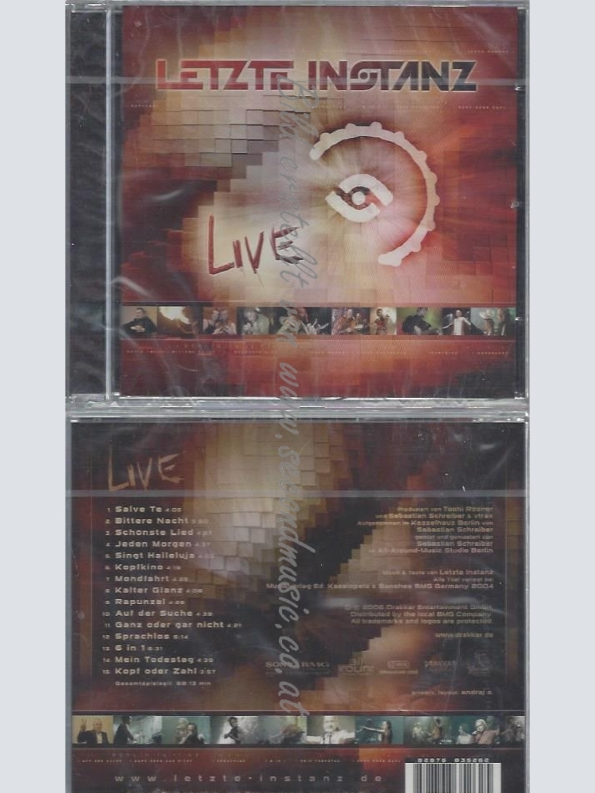 CD--LETZTE INSTANZ--LIVE