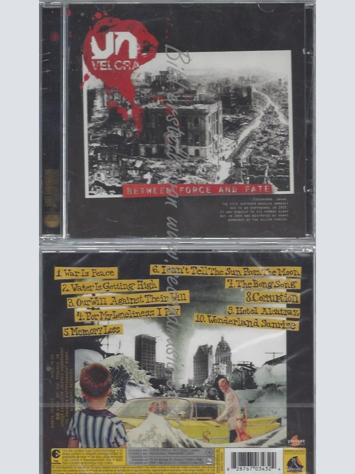 CD--VELCRA--BETWEEN FORCE AND FATE