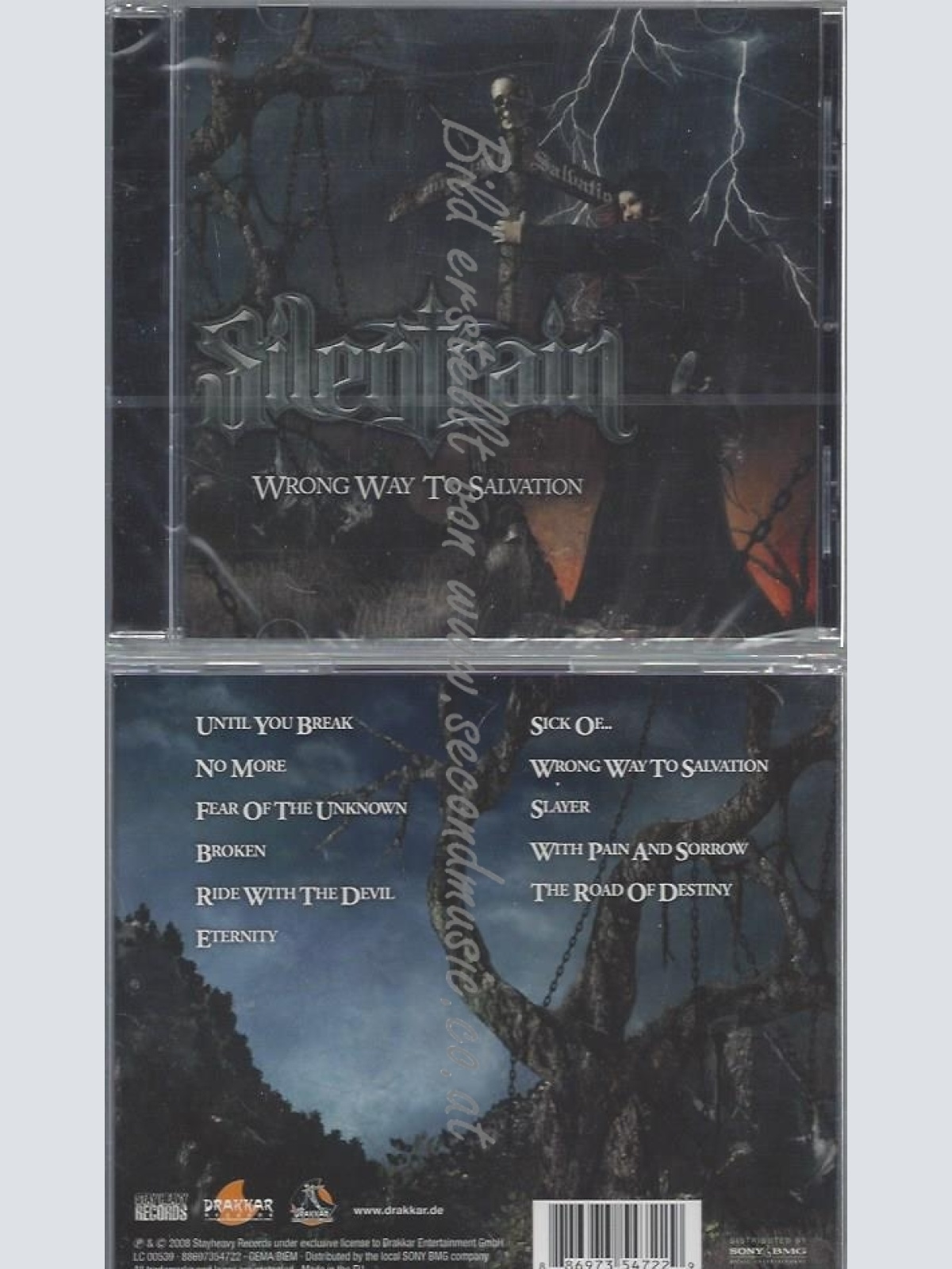 CD--SILENTRAIN--WRONG WAY TO SALVATION