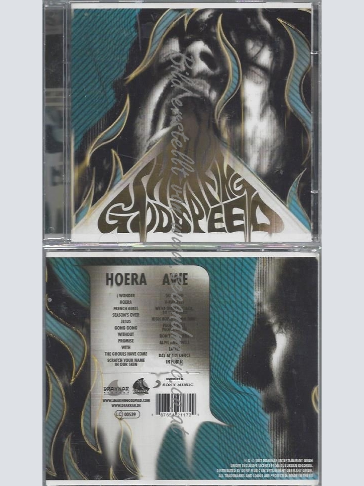 CD--SHAKING GODSPEED--HÖRA & AWE | DOPPEL-CD
