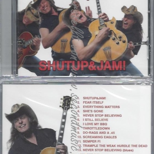CD--TED NUGENT--SHUTUP & JAM!