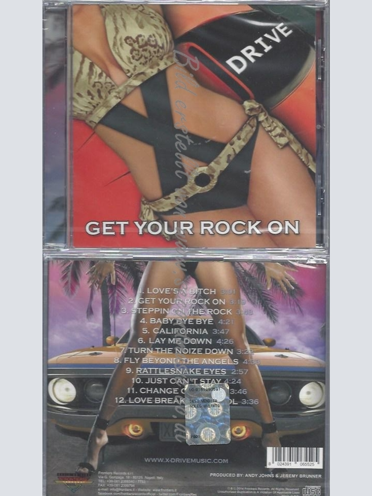 CD--X-DRIVE--GET YOUR ROCK ON