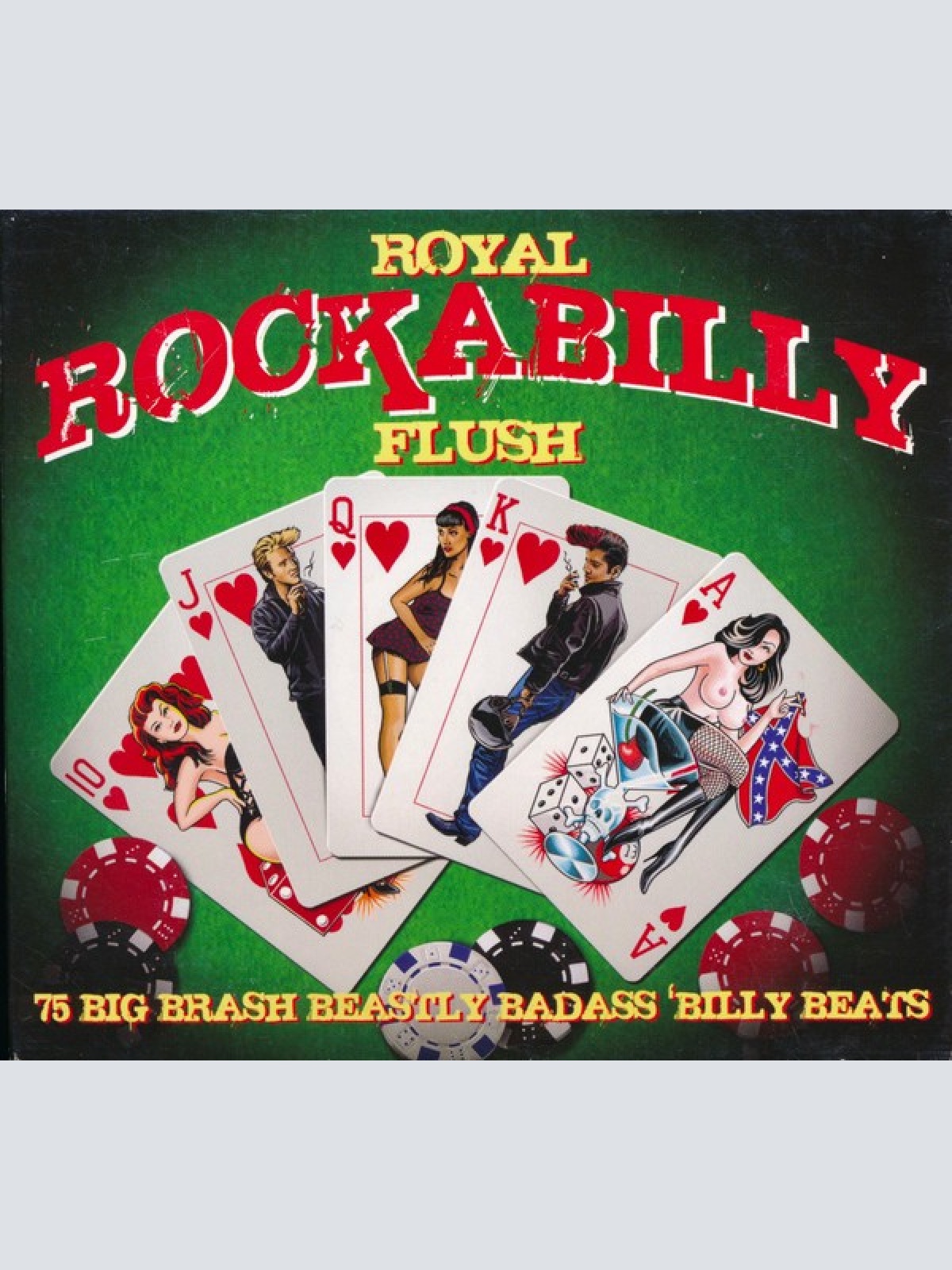 3xCD, Comp Various - Royal Rockabilly Flush
