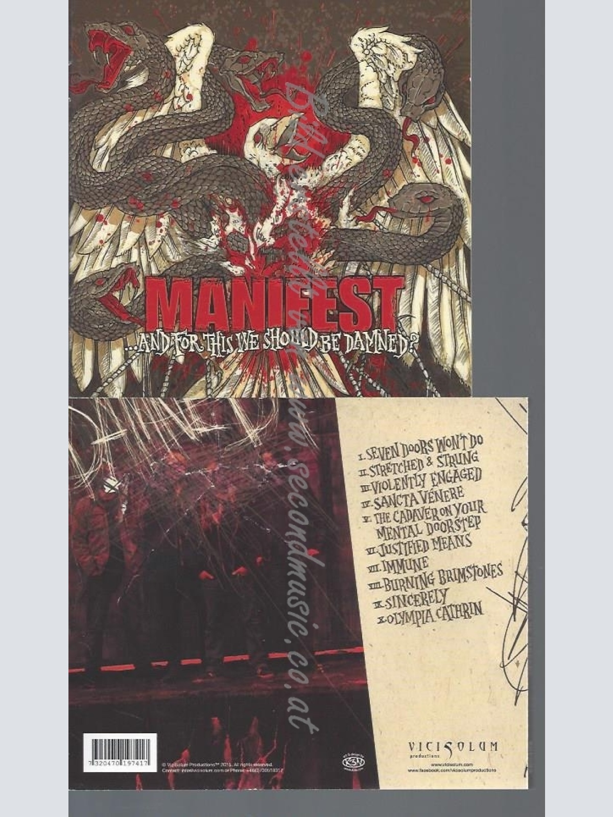 CD--MANIFEST--...AND FOR THIS WE SHOULD BE DAMNED?