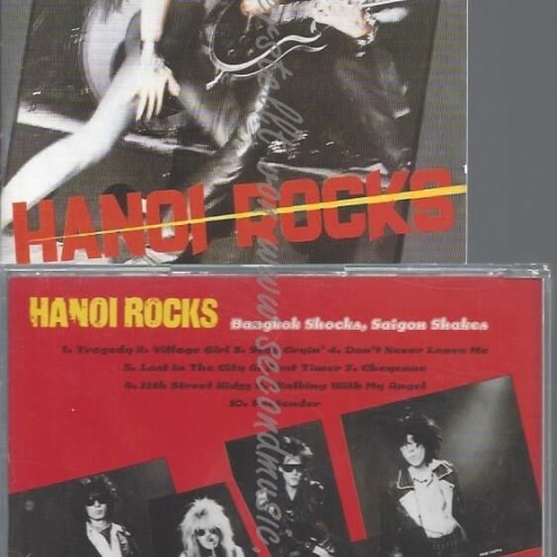 CD--HANOI ROCKS--BANGKOK SHOCKS,SAIGON SHAKES | ORIGINAL RECORDING REMASTERED