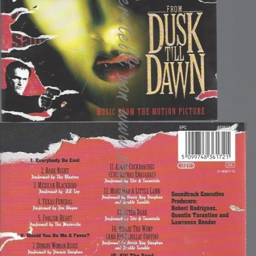 CD--VARIOUS--FROM DUSK TILL DAWN | SOUNDTRACK