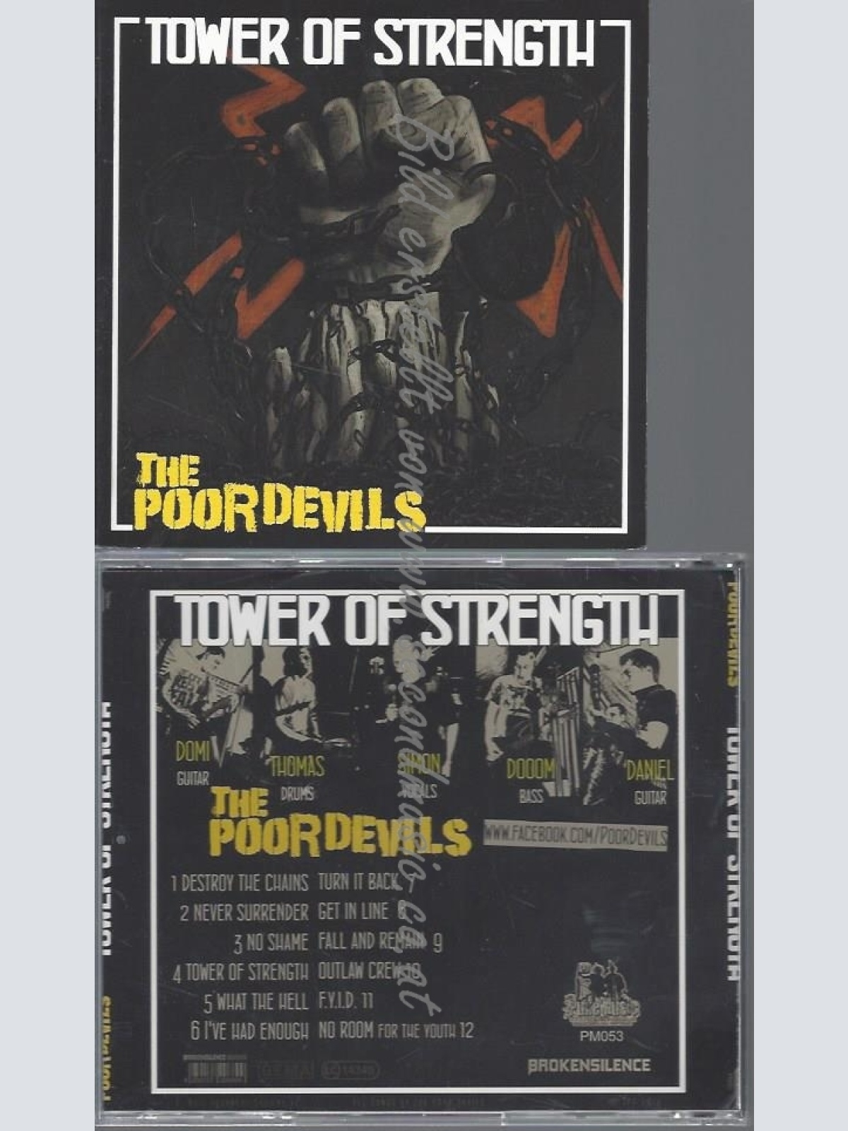 CD--THE POOR DEVILS--TOWER OF STRENGTH