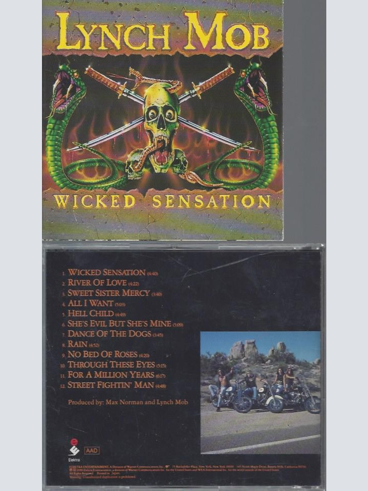 CD-  Lynch Mob  – Wicked Sensation -JAPAN--WPCP 3848