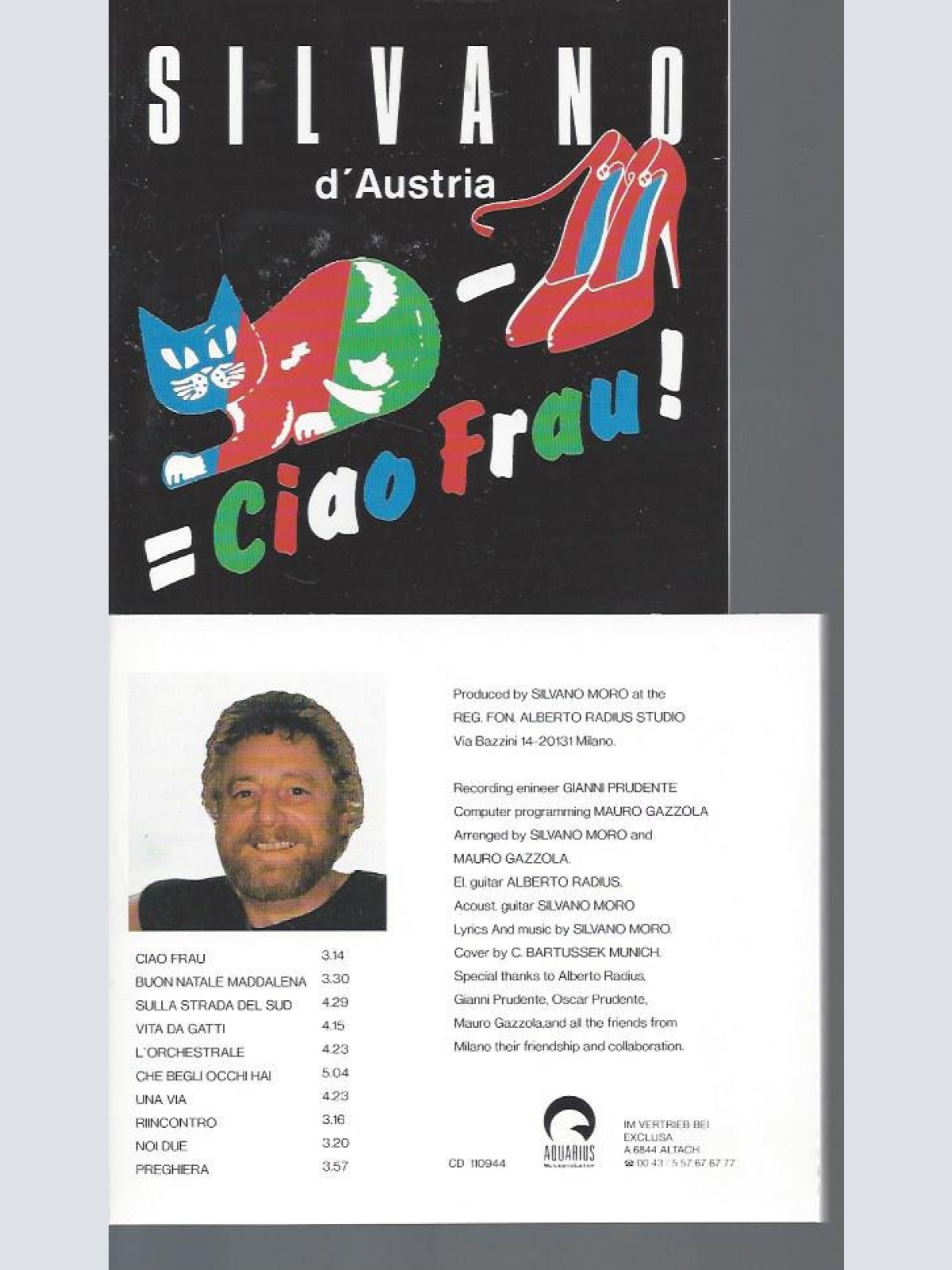 CD--SILVANO D AUSTRIA CIAO FRAU