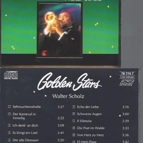 CD--GOLDEN STARS WALTER SCHOLZ