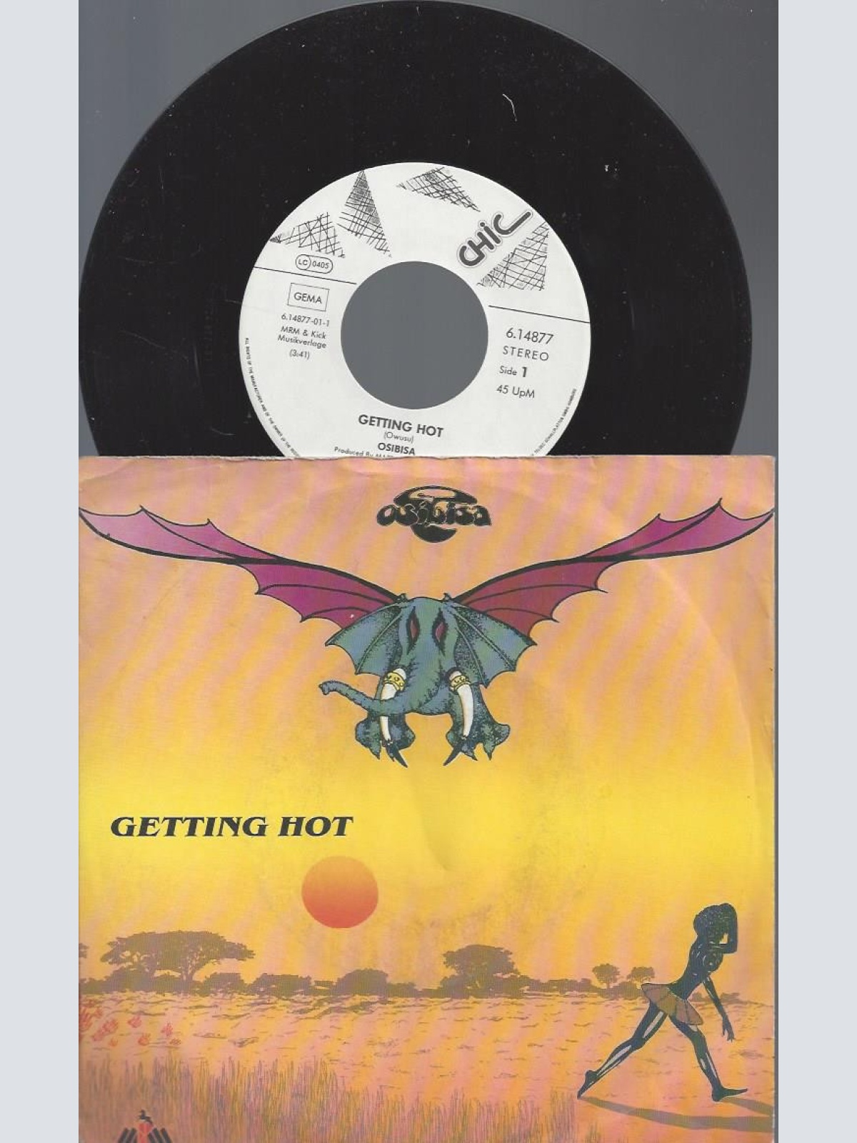 7" OSIBISA --GETTING HOT