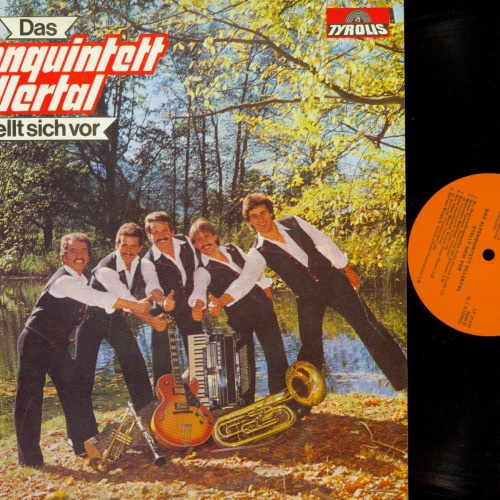 LP--DAS ALPENQUINTETT ZILLERTAL STELLT SICH VOR