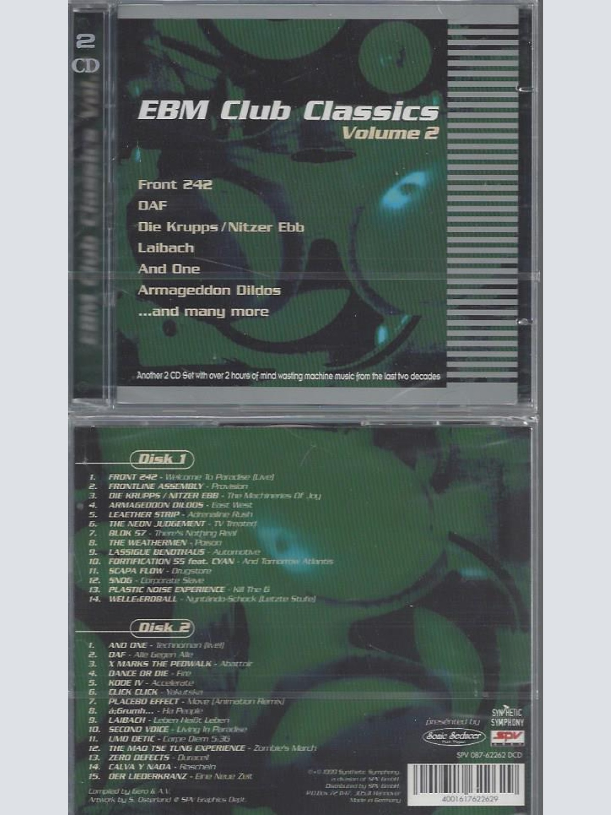 CD--VARIOUS--E.B.M. CLUB CLASSICS  Volume 2| DOPPEL-CD