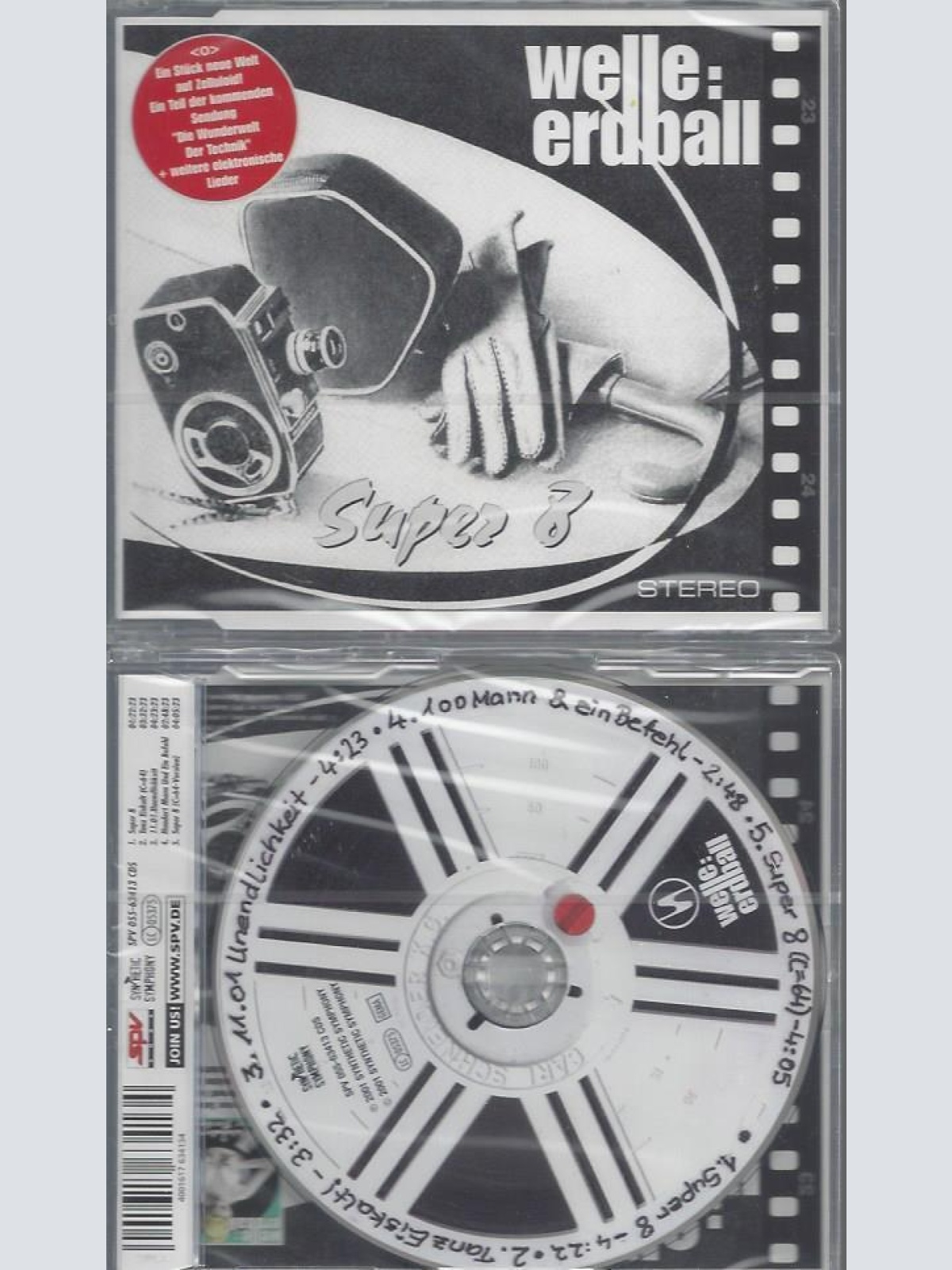 CD--WELLE: ERDBALL--SUPER 8  | MAXI