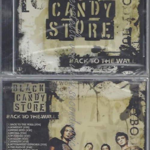 CD--BLACK CANDY STORE--BACK TO THE WALL