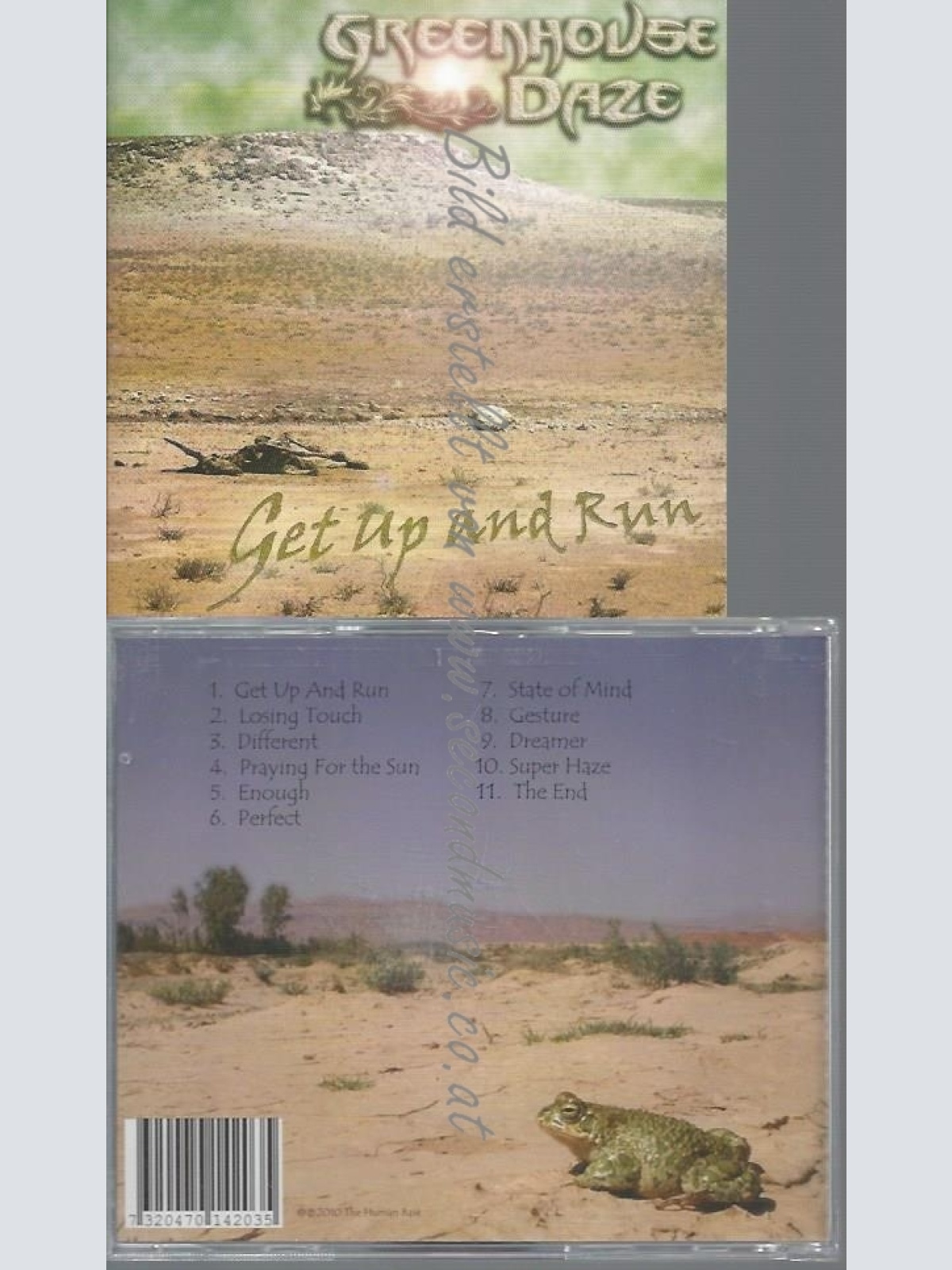 CD--GREENHOUSE DAZE--GET UP & RUN | IMPORT