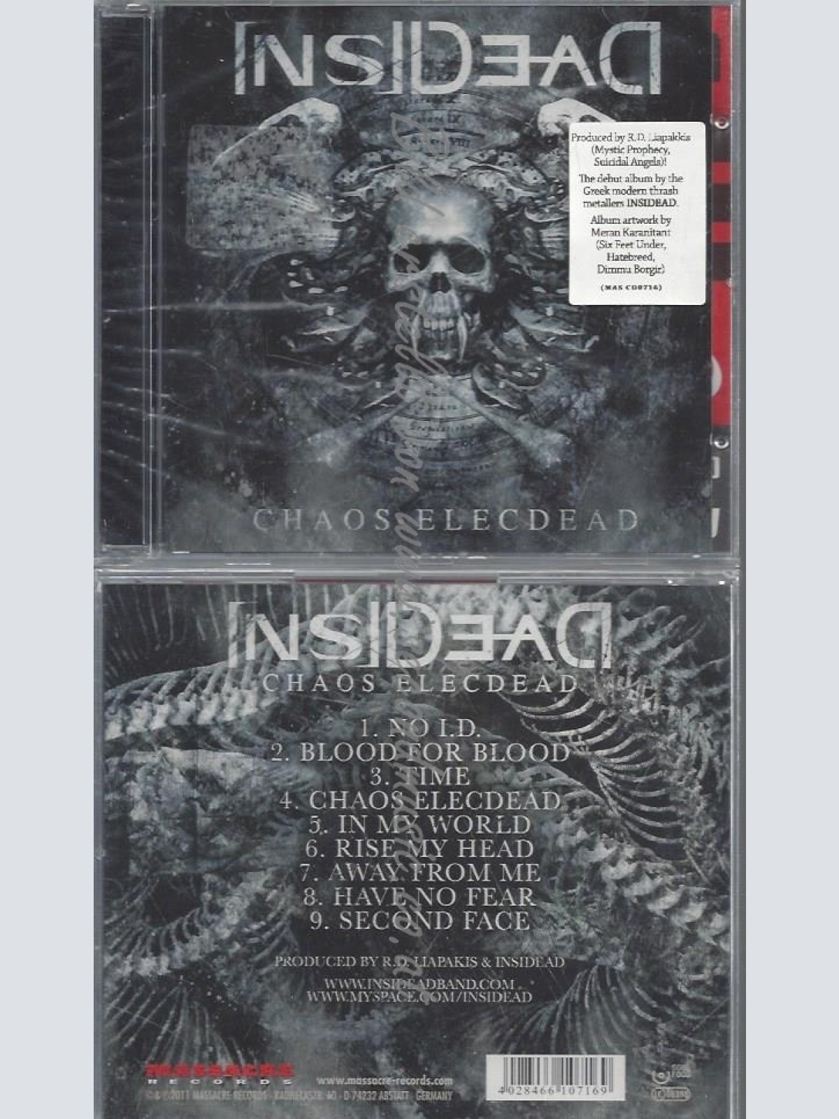 CD--INSIDEAD--CHAOS ELECDEAD
