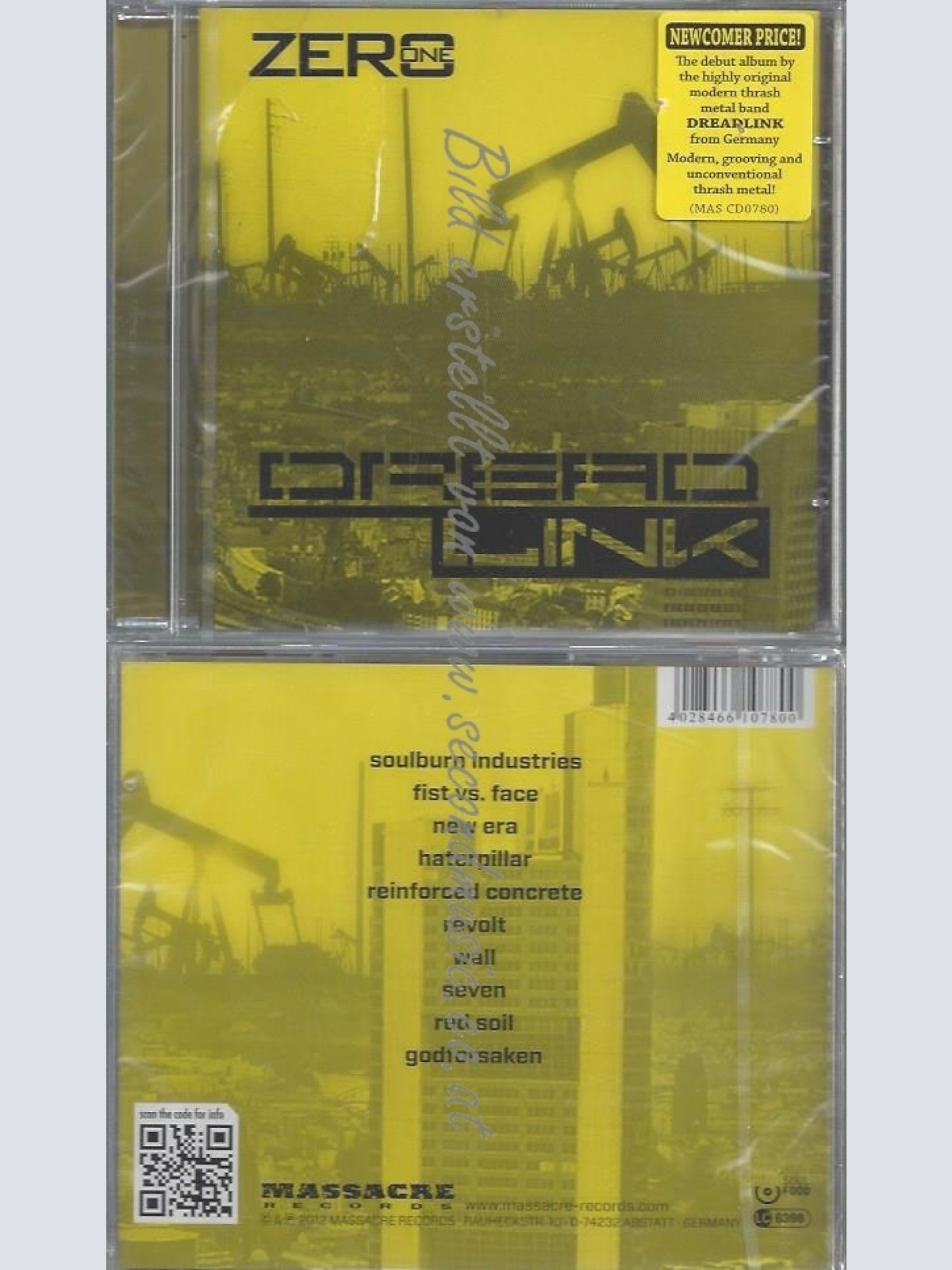CD--DREADLINK--ZERO ONE