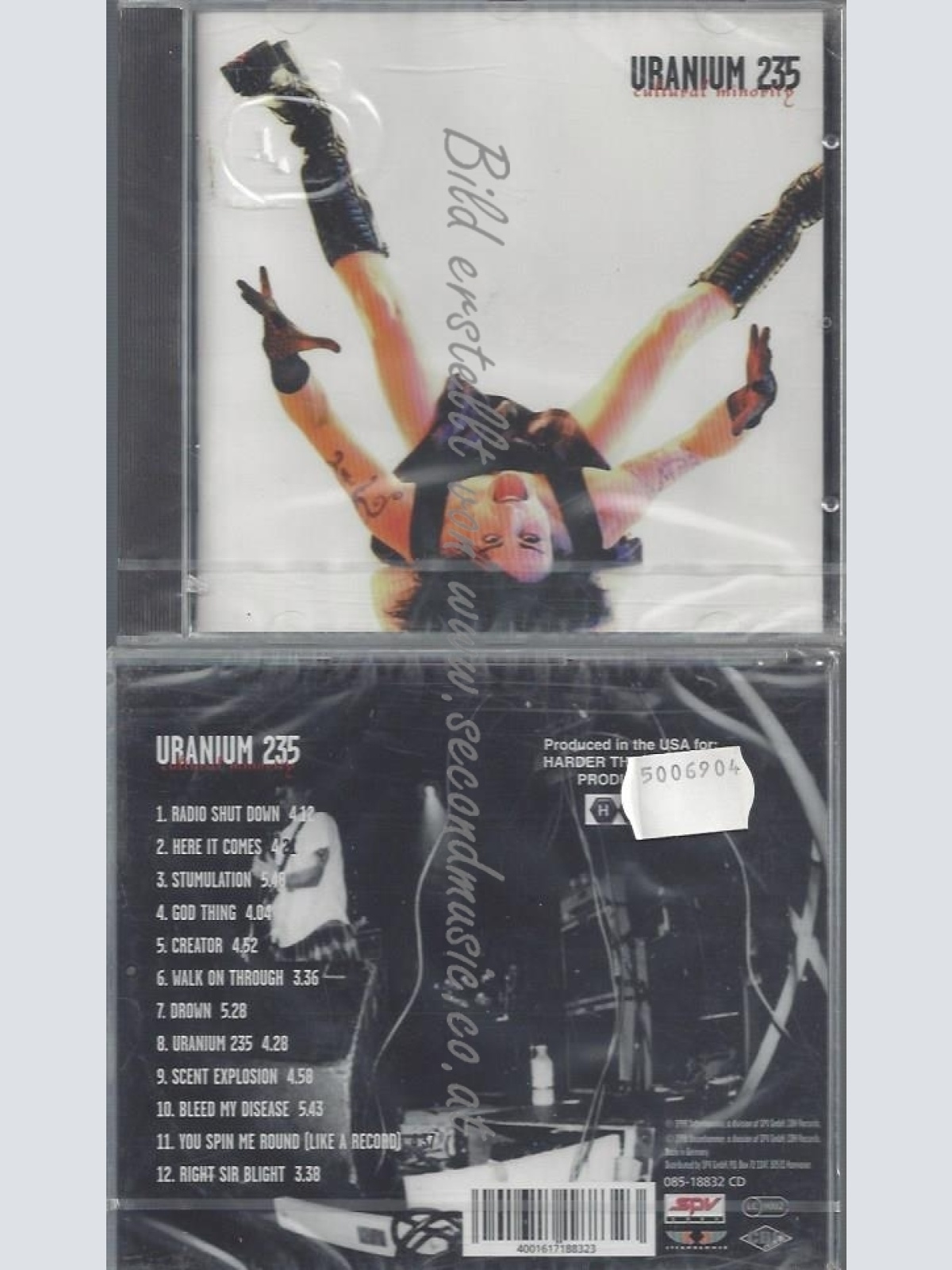 CD--M.O.D.--CULTURAL MINORITY--URANIUM 235