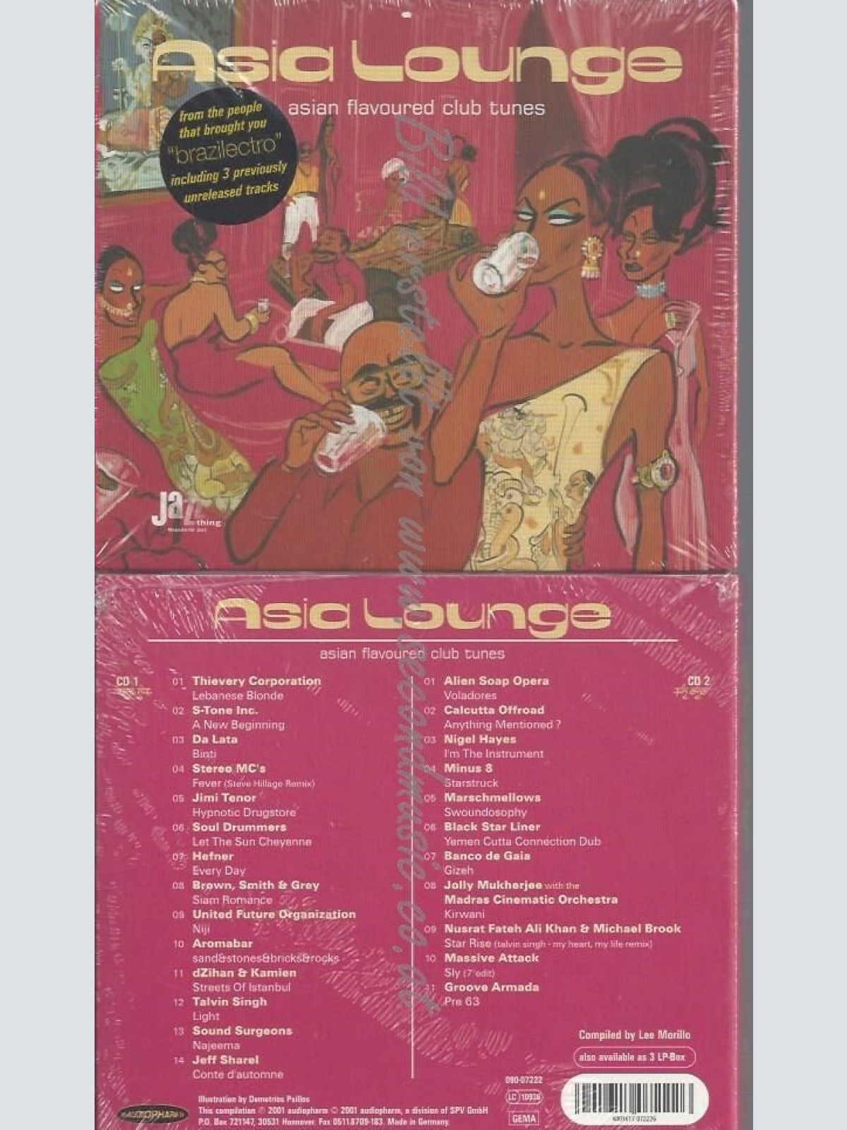 CD--VARIOUS--ASIA LOUNGE | DOPPEL-CD