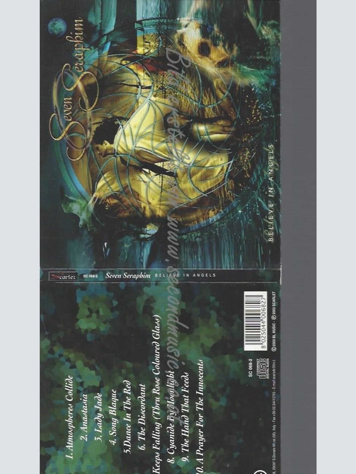 CD--SEVEN SERAPHIM--BELIEVE IN ANGELS | IMPORT