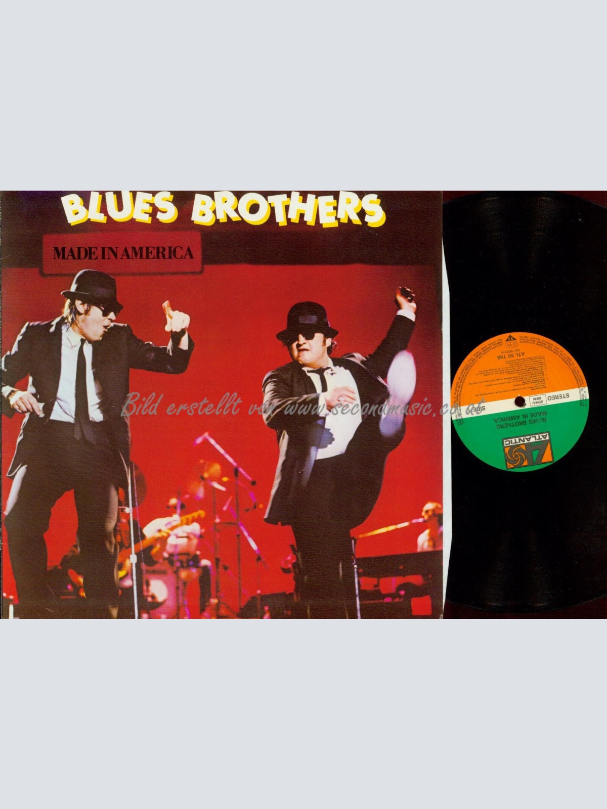 LP-THE BLUES BROTHERS MADE IN AMERICA ATL 50768 GERMANY