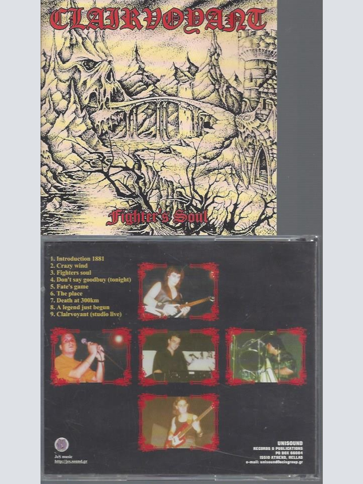 CD-CLAIRVOYANT FIGHTERS SOUL