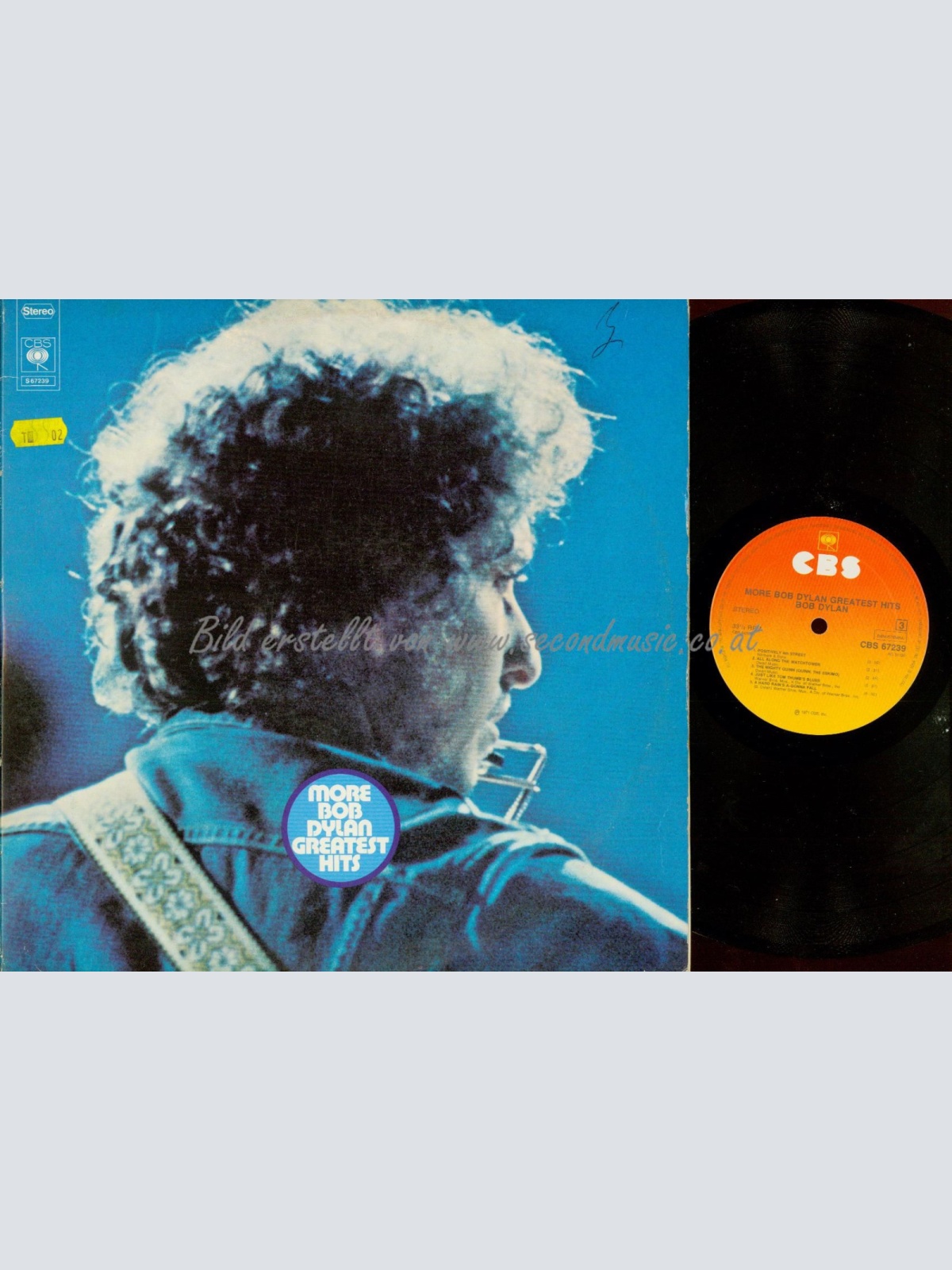 LP-BOB DYLAN MORE GREATEST HITS  2 LPS