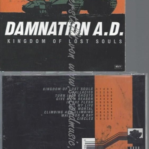 CD--DAMNATION A.D.--KINGDOM OF THE LOST SOULS