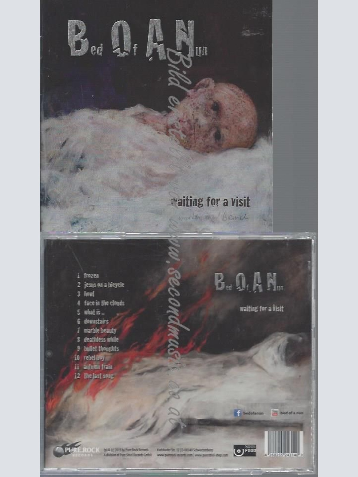CD--BED OF A NUN--WAITING FOR A VISIT