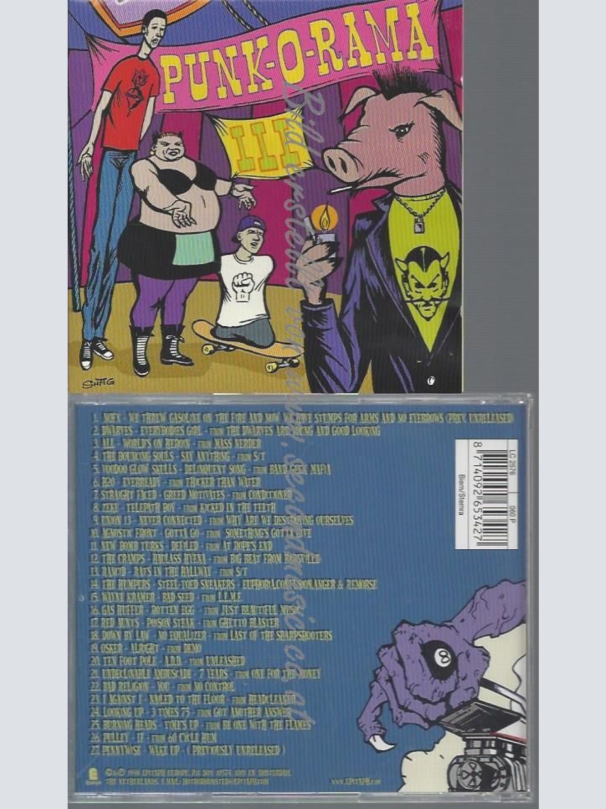 CD--PUNK-O-RAMA -SERIES---PUNK-O-RAMA VOL.3