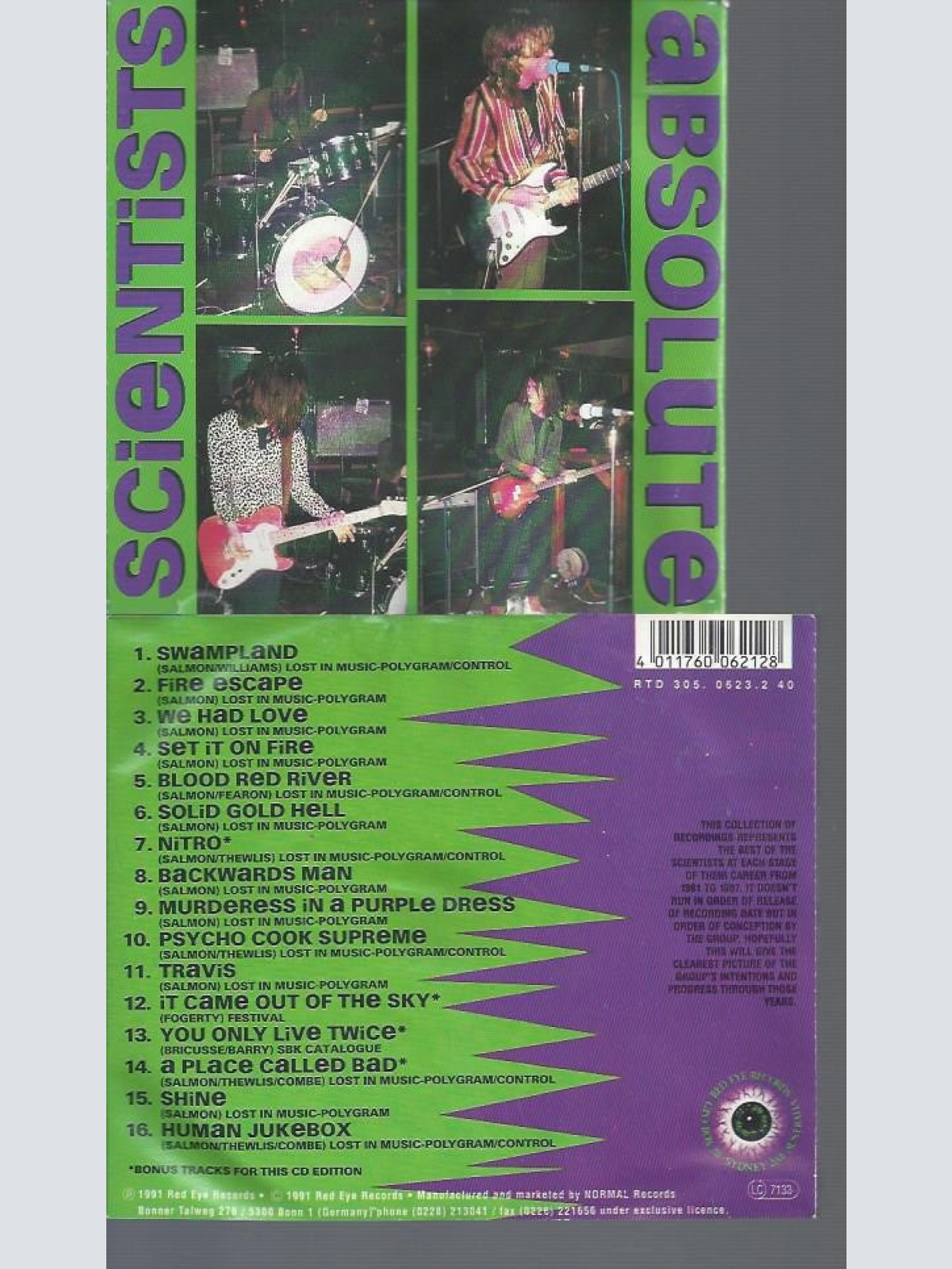 CD-Scientists Absolute--Red CD 23