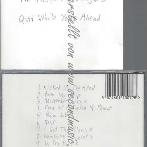 CD--THE ACTION SWINGERS--QUIT WHILE YOU'RE AHEAD |