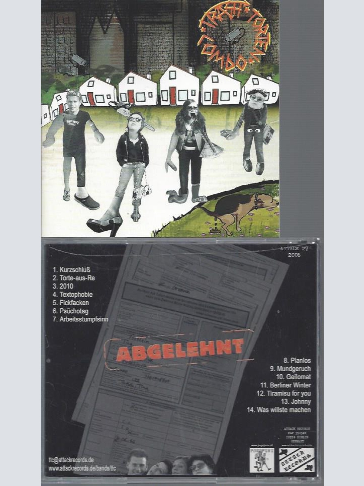 CD- Träsh Torten Combo  Abgelehnt