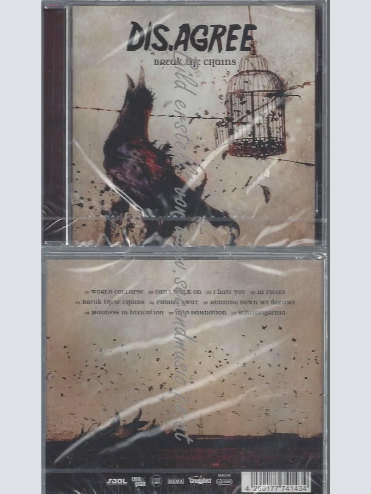 CD- Break the Chains // Dis.Agree