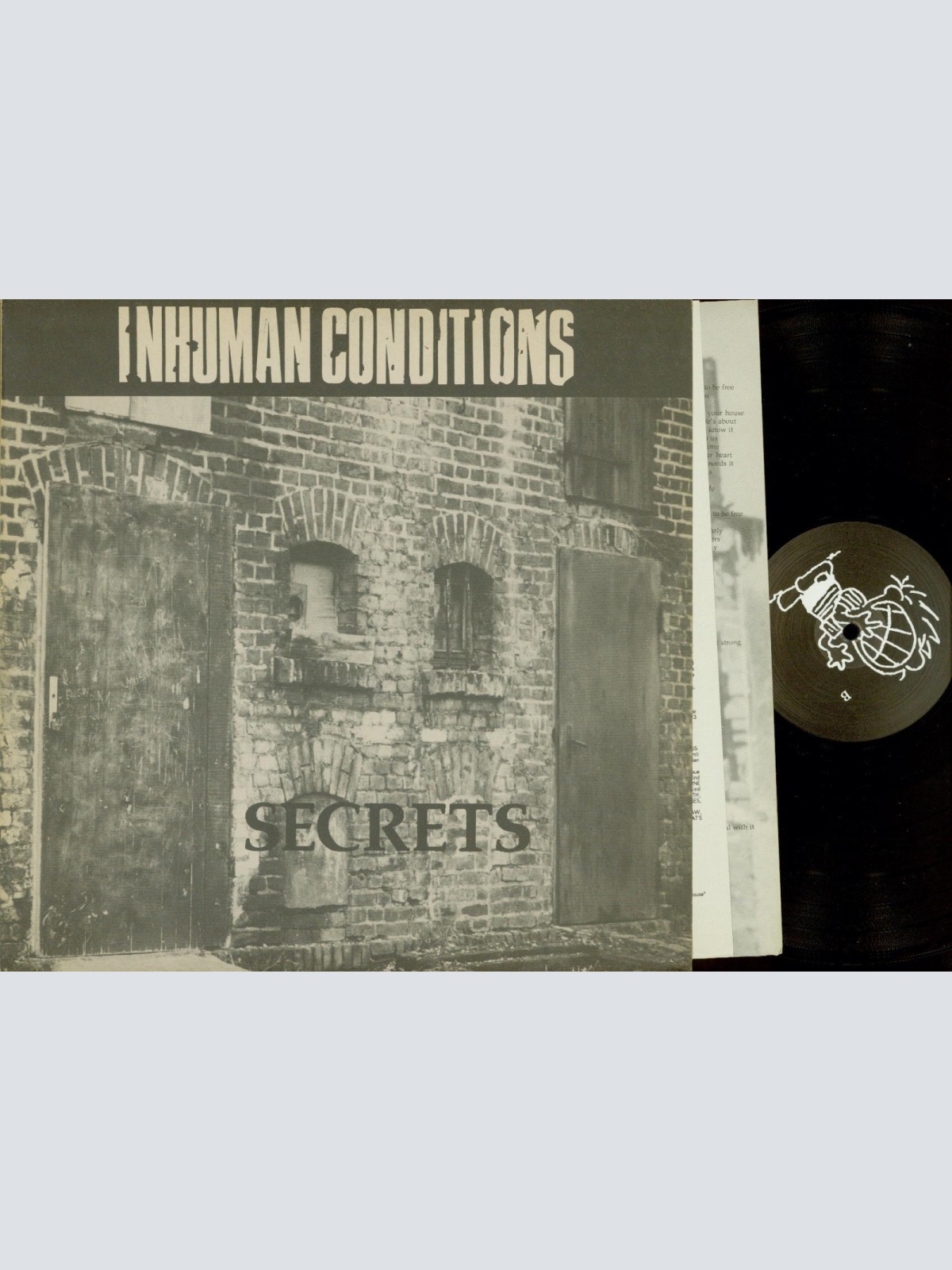 LP-Inhuman Conditions  Secrets // AMOK006 //+ BEILAGEN