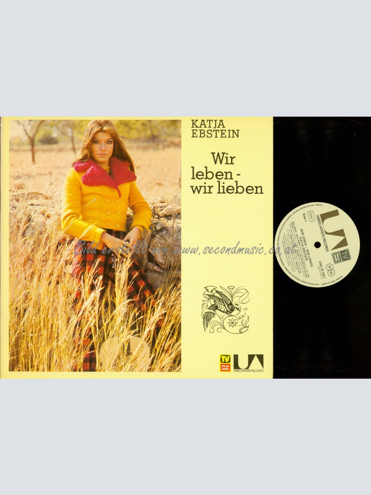 LP-Katja Ebstein  Wir Leben - Wir Lieben // FOC