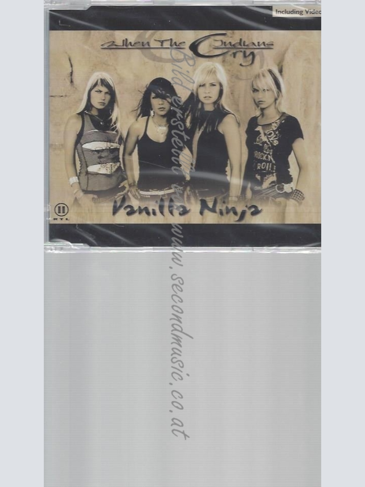 CD--VANILLA NINJA -- --- WHEN THE INDIANS CRY