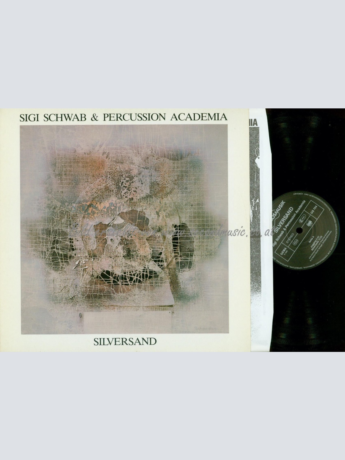 LP--SIGI SCHWAB & PERCUSSION ACADEMICA // SILVERSAND //OIS