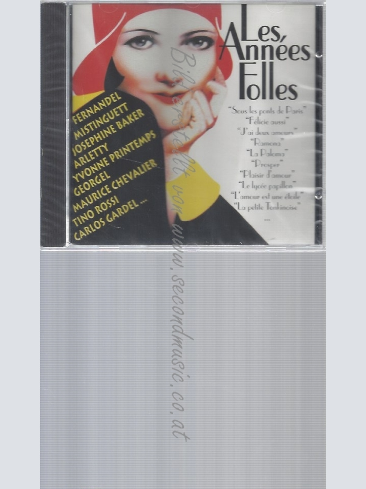 CD--JOSÄPHINE BAKER -- -- LES ANNEES FOLL