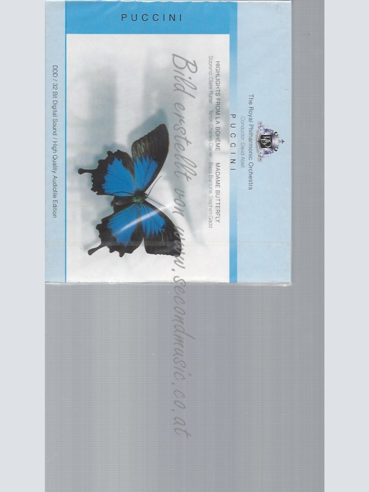 CD--ROYAL PHILHARMONIC ORCHESTRA, RPO UND GIACOMO PUCCINI -- -- -- MADAME BUTTER