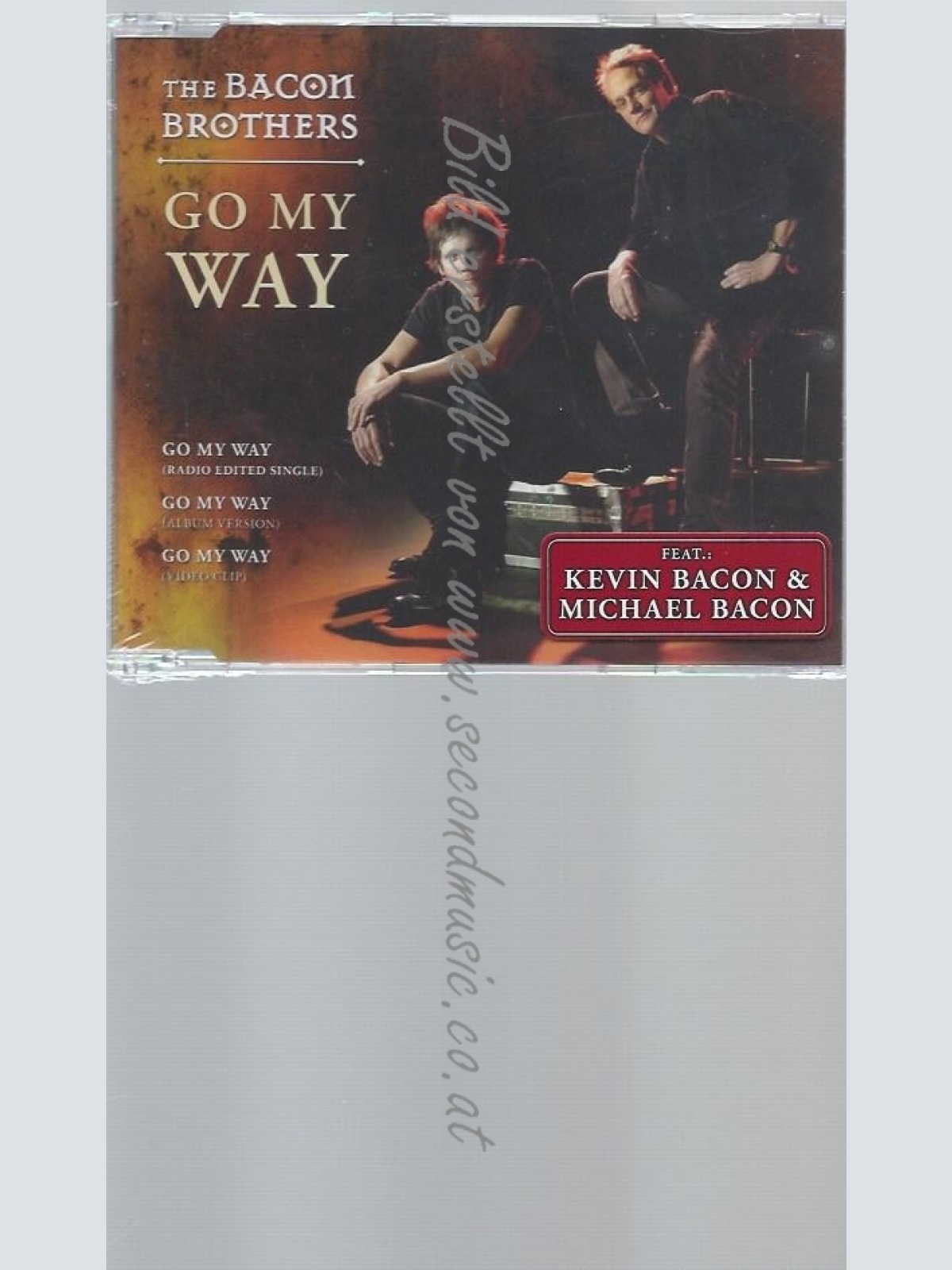 CD--THE BACON BROTHERS--GO MY WAYCD